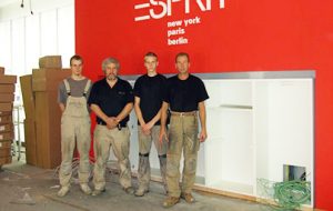 Esprit Store Celle Parkett Lürig Team